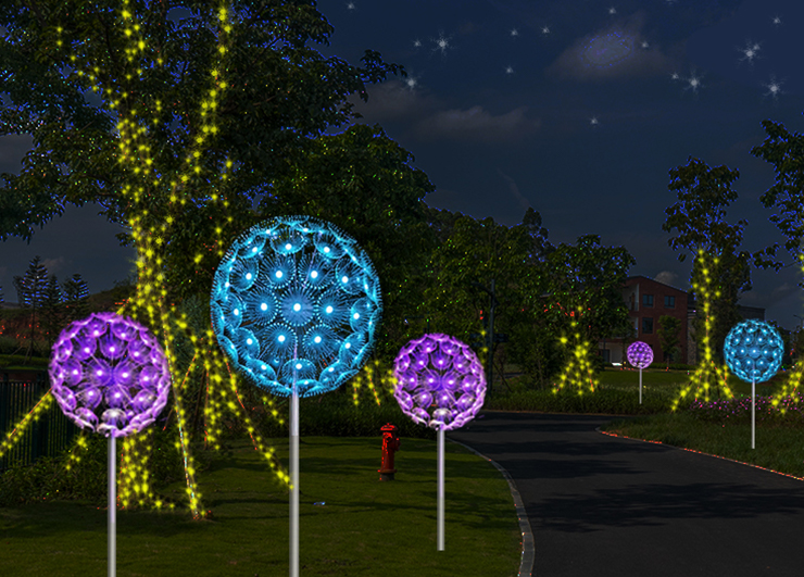 西安景觀亮化 智慧港智能科技引領戶外節日亮化工程新篇章